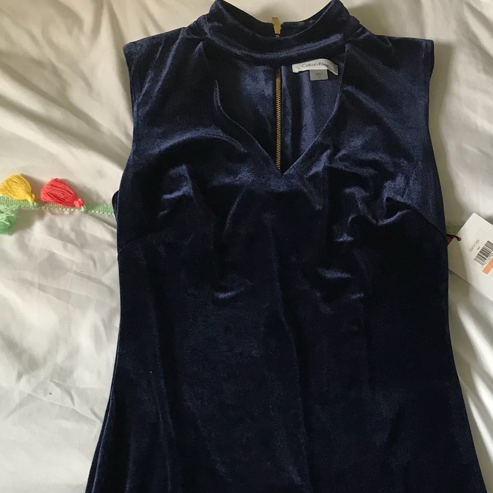 Velvet Cut-Out Sheath Dress